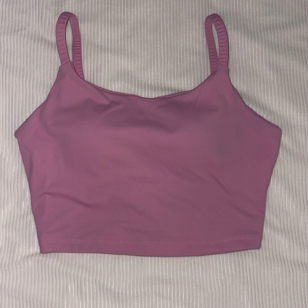 SHEIN Purple Crop Top